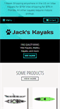 Mobile Screenshot of jackskayaks.com